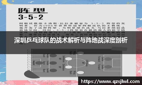 深圳乒乓球队的战术解析与阵地战深度剖析